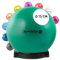 PEZZI Original Pezziball MAXAFE 75 cm m. Ballschale grün Sitzball