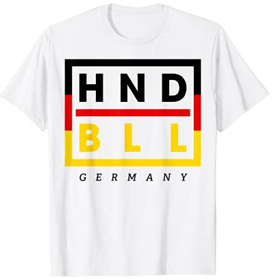 Germany Fan Trikot - HNDBLL Handballer Geschenk T-Shirt