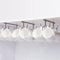 FOMANSH Mug Rack Under Cabinet - Coffee Cup Holder, 12 Mugs Hooks Under Shelf, Display Hanging Cups Drying Hook for Bar Kitchen Utensils Brown