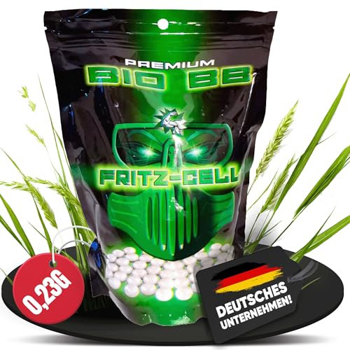 4347 Airsoft Kugeln BBS Bio 6mm 0,23g 4347 Stück Beutel Premium biologisch abbaubar