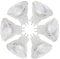 EKSAVE MR11 Halogen Bulbs 12V 20W GU4 Bi-Pin Base Spotlight Dimmable Glass Cover 35mm Diameter Warm White 2700K（Pack of 6）