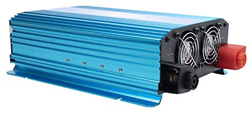 Inverter da Auto PNI SP1000W Convertitore a onda sinusoidale pura, Convertitore di potenza da 12 V CC a 230 V CA, 2 prese Schuko