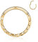hengkaixuan 16G Pfeil Design Septum Ohrmanschette Helix Clicker Klappring Nasenringe Gold 316L Chirurgischer Stahl Segment 8mm Knorpel Ohrringe Creolen Daith Piercing Schmuck für Frauen Mädchen