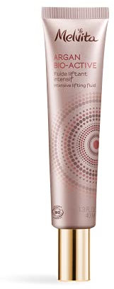 Melvita - Fluide Liftant Visage à l'Huile D'Argan - Argan Bio Active - Lisse Rides et Ridules, Effet Lifting - Naturel - 40 ml
