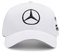 Mercedes AMG Petronas Formula One Team - Offizielle Formel 1 Merchandise Kollektion - Lewis Hamilton 2022 Team Kappe - Weiß - Erwachsene - Einheitsgröße