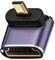 Chenyang CY - Adattatore Convertitore Micro HDMI 2.1 a HDMI Femmina, Angolo 90 Gradi Verso il Basso, UHD