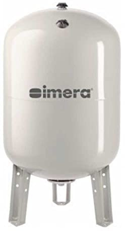 Imera - Vaso de Expansión Vertical Multiusos - Calefacción, ACS, Solar y Grupos de presión - 5 Años de Garantía - Membrana Butilo Plus - 10 Bares (150L)