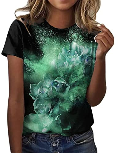 GFPGNDFHG t Shirt Damen v Auschnitt Blazer Kurzarm Tshirt gelb Damen geissens Mode Longshirt Damen Kurzarm lässig Baumwolle SDP Shirt Damen Tunika Damen Kurzarm Sommer Boho top damenthishirt