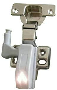 OSALADI 10pcs Led Hinge Light Smart Sensor Light Hinge Lamp for Cabinets Under Cupboard Kitchen in Home Wardrobes Closet