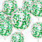 Green Confetti Balloons 50 PCS 12 inch Party Balloons pack Strong Thicken Balloons for Birthday, Kids Party, Weddings, Baby Shower Events Decorations Accessories (Green Confetti Balloons)