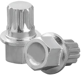 JNNJ 2 PCS Chiave Antifurto per Dado Ruota Auto, Chiave La Rimozione Del Dado Antifurto Pneumatici, Chiave per Rimozione Dado Ruota Antifurto Auto, Accessori per Pneumatici Auto(11-denti)
