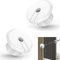 Rayibuir Wall Bushing for Starlink Dishy Ethernet Cable, 1-Inch Wall Grommets for Starlink Cable, Feed-Through Cable Bushings for Starlink Cable Grommet and Furniture Wire Holes (2 Pack, White)