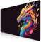 TITANWOLF Tapis de Souris Gaming XXL 1200x600mm, Mouse Pad Mat, sous-Main Bureau Gamer Extra Large en Tissu, Base antidérapante, Haute précision et Vitesse, pour Souris claviers Roccat Razer Logitech