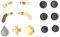 Mtlavishness Gamepad Swap Joystick Paddles accessorio di ricambio per Elite Series 2 Controllergolden (oro)