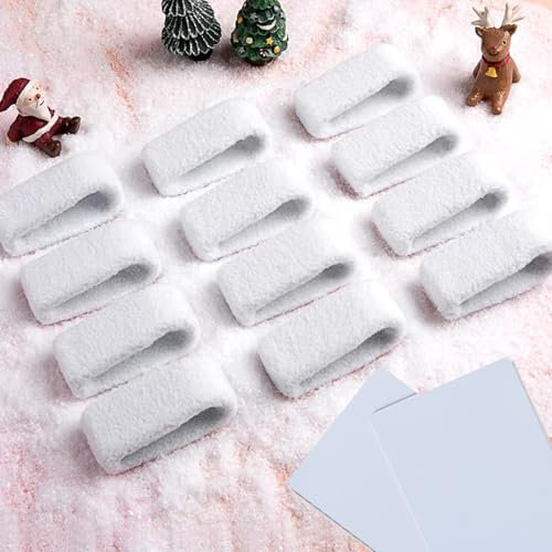 LadjproR 12 Stück Bettdeckenclips Flauschige Bettdeckenhalter mit Installationskarten rutschfeste Federdraht-Klammern um die Bettdecke an Ort und Stelle zu halten (White)