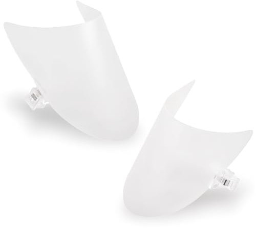 Mabor 6 Pairs Shoe Tree Inserts for Men Women, Plastic Shoe Tree Stretcher Sneaker Form Insert, Shoes Shaper Holder for Sneaker Leater Golf Mules, White