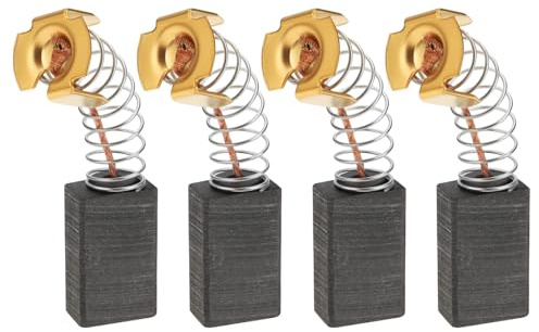 OTOTEC 2 Pares de Escobillas de Carbón para Scooter Eléctrico de Movilidad 6 X 10 X 15 Mm Compatible con Freerider Mayfair El Scooter de Movilidad