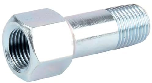 cyclingcolors Schmiernippel stahl Verlängerung Schmiernippelverlängerung M8-Männchen auf M8-Weibchen, 32 mm Länge Fettpresse Nippel traktor rasenmäher