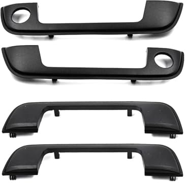 PLMNHSS Schiebetürgriff Türgriff-Außenset Dichtung Für E36 E34 E32 3er 5er Für 7er (51218122441 51218122442)(4Pcs Set)