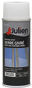 Julien Peinture Aérosol Intérieure et Extérieure Color Touch Effet - Incolore 400 ml Effet Verre Givré