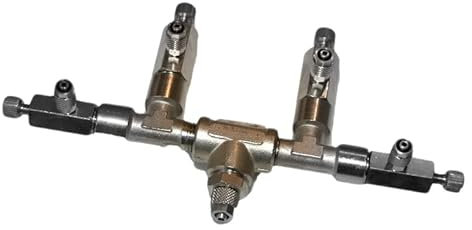 Hiwi CO2 Verteiler 4-Fach mit 4/6 Schlauchanschluss+RV