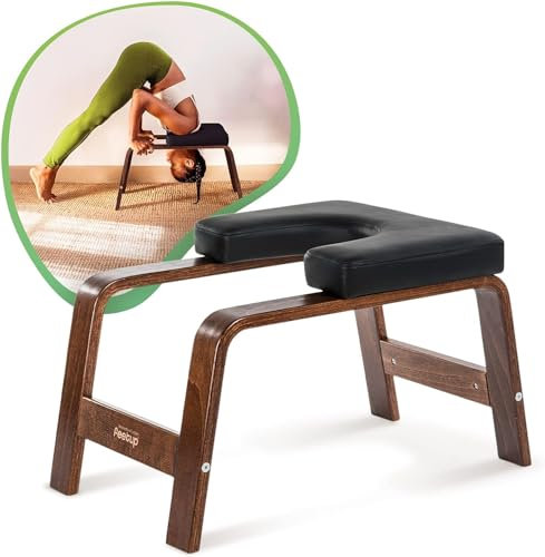 FeetUp Trainer (The Original) - Simply and Safely Reverse. Get Fit Relax. Turn Your Yoga Upside Down (Chocolate, Black)