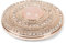 styleBREAKER Damen Magnet Schmuck Brosche rund mit Strass und großer Perle, für Schals, Tücher oder Ponchos, Anhänger 05050082, Farbe:Rosegold-Rose