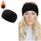 Winter Knitted Headband - Women Ear Warmer Chunky Crochet Braided Hair Band Wraps Turban Sports Yoga Hairband Elastic Wide Headbands for Women UK