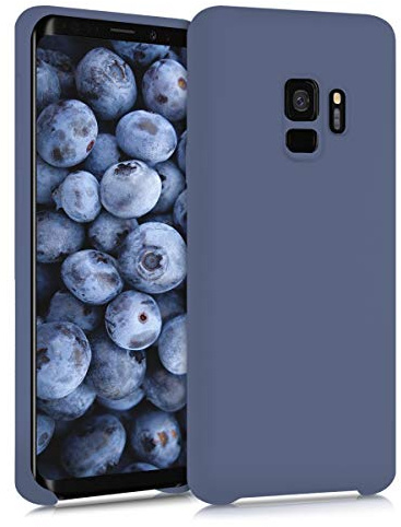 kwmobile Handyhülle für Samsung Galaxy S9 Hülle - Case Silikon - Kabelloses Laden - Schutzhülle Cover in Flieder