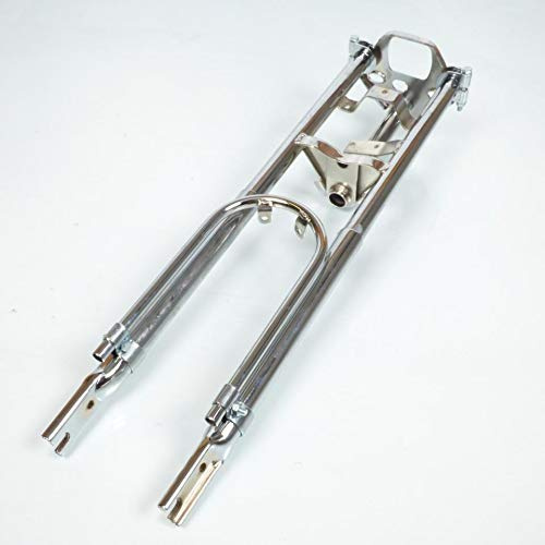 Fourche chromée P2R pour mobylette Peugeot 103 MVL Avant 2020 Neuf
