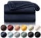 Blumtal Kuscheldecke flauschig - Oeko-TEX zertifizierte Fleecedecke 130x150 cm - Wohndecke 130x150 cm - Decke Couch als Wohn- & Kuscheldecke - Flauschdecke - Kuscheldecke Sofa- Decke Blau 130x150