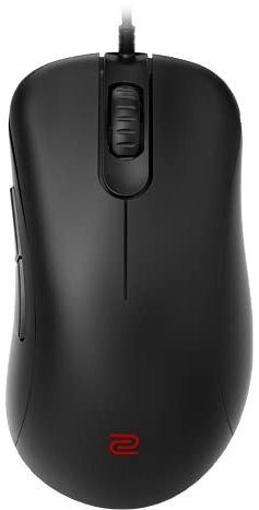 BenQ ZOWIE EC1-C Souris de gaming ergonomique pour l’eSport | Câble en paracorde et molette 24 crans | Revêtement noir mat | Grande