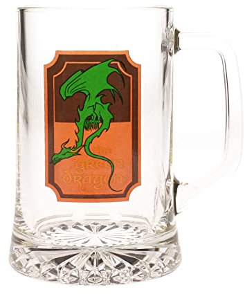 EL SEÑOR DE LOS ANILLOS JARRA CRISTAL DE COLECCIÓN THE GREEN DRAGON