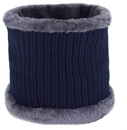 WQZYY&ASDCD Mütze Beanie Hut Mützen Herren Mützen Für Herren Schal Damen Beanie Mütze Strickmütze Homme Skull Bonnet One Size Navyscarf