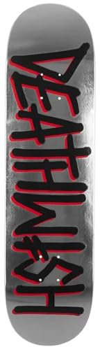 Skateboard-Deck Deathspray 8,25 x 31,5 cm, Schwarz glänzend