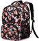 Rucksack Damen groß mit Laptopfach & Anti Diebstahl Tasche für Ausflüge,wasserdicht Großer 17 Zoll Laptop Rucksack Schulrucksack Tasche mädchen mit USB-Ladeanschluss für Arbeit Schule Uni Reisen