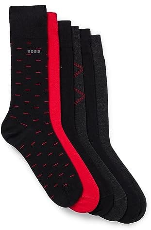 BOSS MEN 6P RS GIftDesign CC Open Red640, 40-46