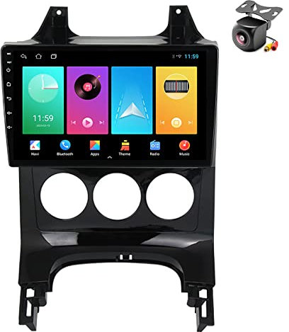 Android 12 Autoradio per Peugeot 3008 1 2009 2010 2011 2012 2013 2014 2015 2016 2 DIN Stereo Car Tablet Pollici Schermo MP5 Lettore Multimediale Receiver GPS Radio con Car-play (M150S 4core 2+32G)