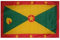 Stormflag Bandera Granada 3x5ft/90x150cm poliéster 90g, 2 ojales de metal costura doble con ojal