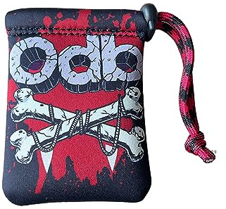AiTURE Travel Case Tool Waterproof Bag Vapor Mod Carrying Pouch Portable Pocket Pole BB Box Storage Bag [BAG ONLY], rot, Reisen