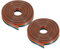 sourcing map 2 Pcs 8 Pin Flat Rainbow Ribbon Cable 9.84FT 1.27mm Pitch Breadboard Jumper Wires for Electronic Projects