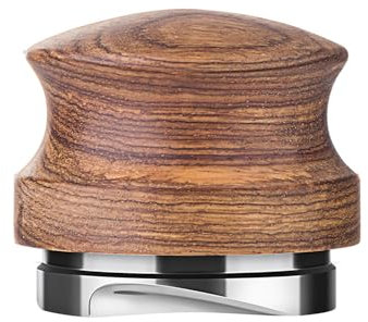 Joyeee Coffee Tamper 58mm with Wooden Handle, Beautiful Espresso Hand Tampers for Premium Barista, Coffee Lovers, Handmade Coffee Shop