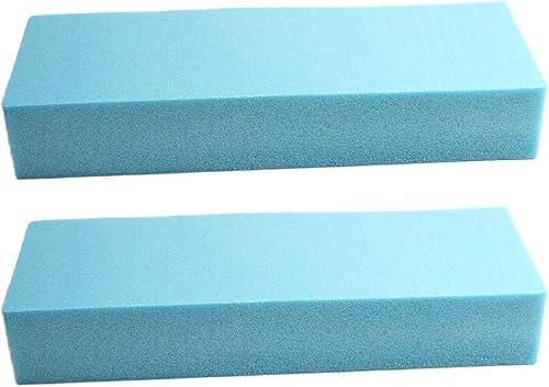 YangHaoDiSY 2 placas de espuma de poliestireno de alta densidad, material de modelo de bricolaje, para manualidades, modelado, escultura, tablero de espuma azul