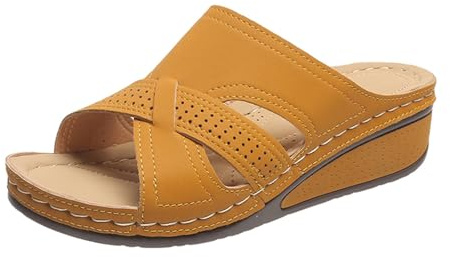 Générique Sandales Femme Confort Claquettes Femme Tongs Chaussures Sandales Et Nu-Pieds Femme Chic Mode Antidérapantes Sandales De Marche De Plage Orthopedique Chaussures Pantoufles prime