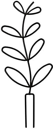 HYROOY Garten Kleine Topfpflanze für Kletterpflanze Indoor Outdoor für Blumen Gemüsetöpfe Schwarz