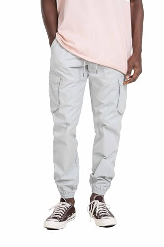 Reell Reflex Cargo LW - Leichte Sommerhose mit Stretch & Gummibund, Slim-Tapered Fit, Cargo-Hose für Herren und Damen