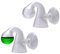 Karshor 2 Pack CO2 Drop Checker, Aquarium CO2 Tester Monitor Glass Drop Checker, Aquarium CO2 Detector, Glass Aquarium Monitor CO2 Indicator for Planted Fish Tank