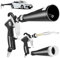 Pistolet de nettoyage à sec, pistolet de nettoyage de voiture, pistolet à air comprimé haute pression, pistolet de nettoyage de voiture pour tapis, tableau de bord, siège en cuir, élimine rapidement