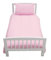Crazypriceuk 2 Piece Bedding Set Pillowcase+Duvet Cover for Baby Toddler to fit Cot/Cot Bed (120cm x 150cm, Light pink)