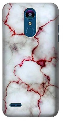 Bloody Marble Case Cover Custodia per LG K8 (2018), LG Aristo 2, LG Tribute Dynasty, LG Zone 4, LG Fortune 2, LG K8+, LG K9